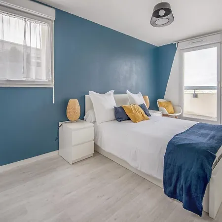 Bel appartement de 2 chambres à 40 min de Paris Courcouronnes Extérieur photo